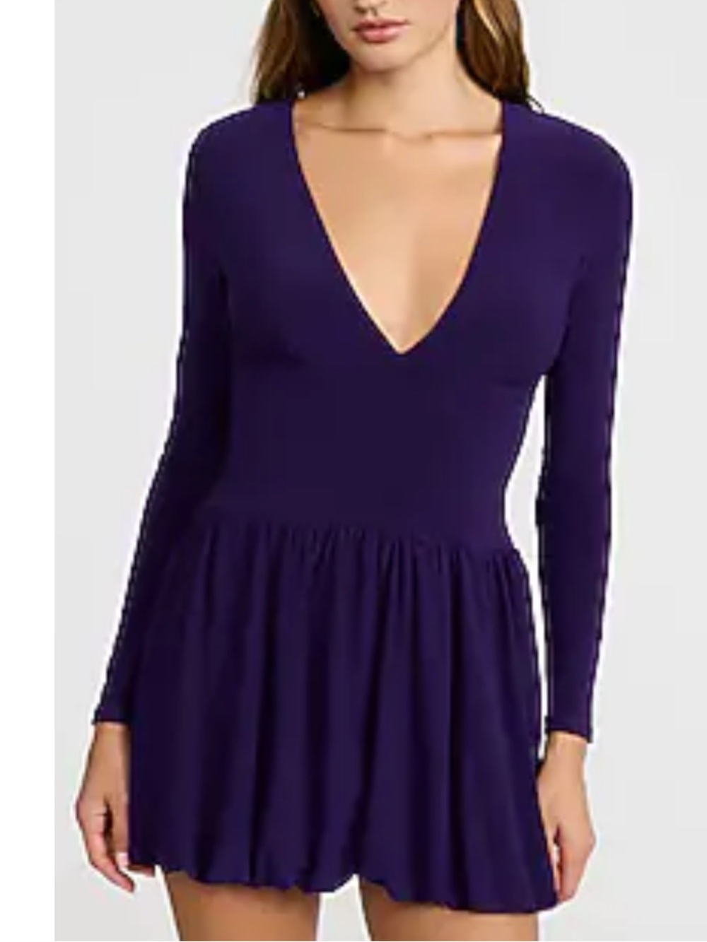 NWT Express bubble hem mini dress XS